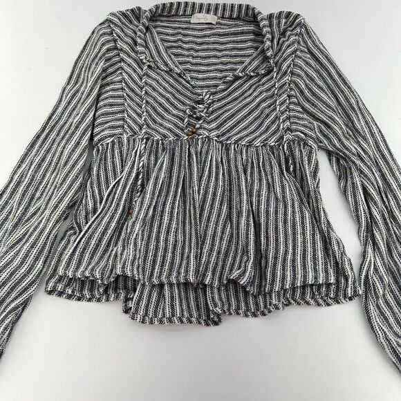 Tigerlily Zari Striped Blouse Size 4 - Picture 1 of 5